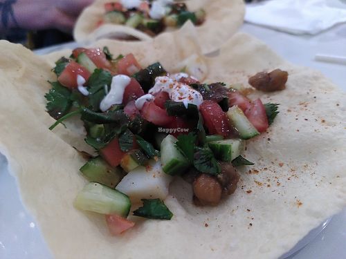 Poppadoms and toppings (September 2025) at Cegin Punjabi in Ceredigion