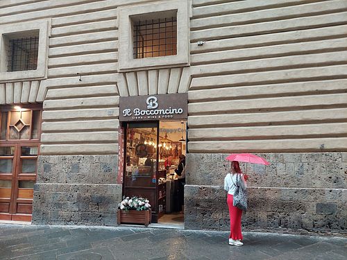 Outside at II Bocconcino in Toscana