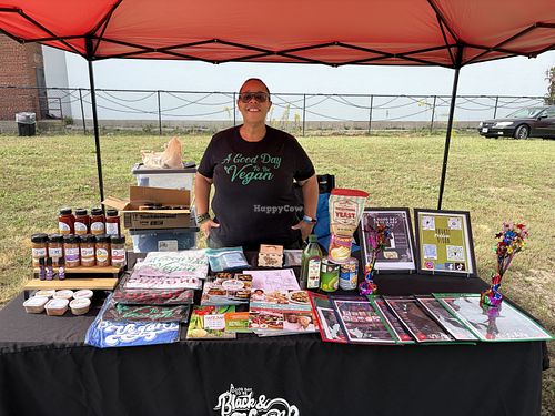 booth!  at A Good Day To Be Black & Vegan in St Louis