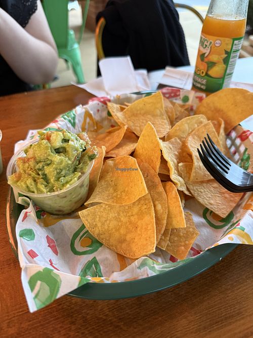 Chips and guacamole   at Taco Maya Mexican Grill West Chester in West Chester