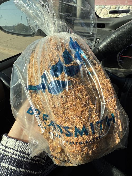 Fresh Farmers wheat loaf  at Breadsmith in Fargo