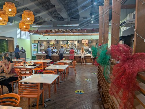 Inside at Raices in Santo Domingo