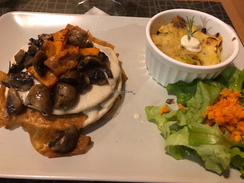 Savoury crepe at Crepapelle in Florence