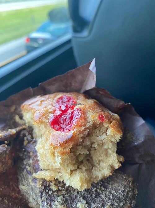 Cherry Pineapple Muffin at Del Sur Bakery in Chicago