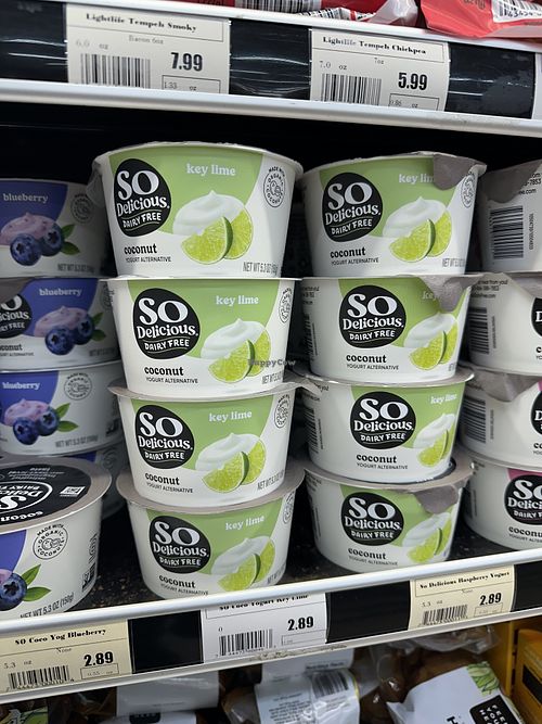 haven't seen these in years lol. or was it silk that had key lime yogurt  at HarvesTime Foods in Chicago