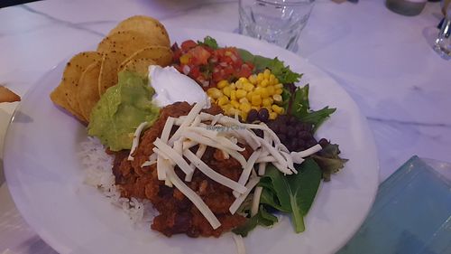 Burrito bowl at Lakeside Falls Creek in Falls Creek