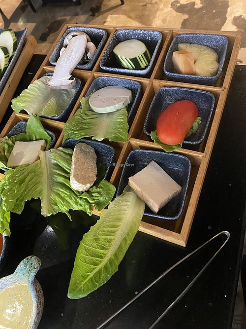 Vegan set  at Oppa Korean BBQ Kaisaniemi in Uusimaa