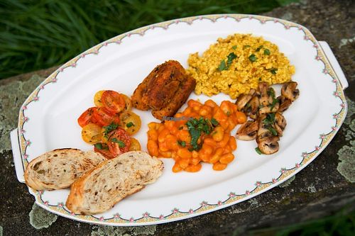 English Breakfast at Puro Bistro in Prague