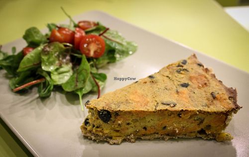 quiche at Puro Bistro in Prague