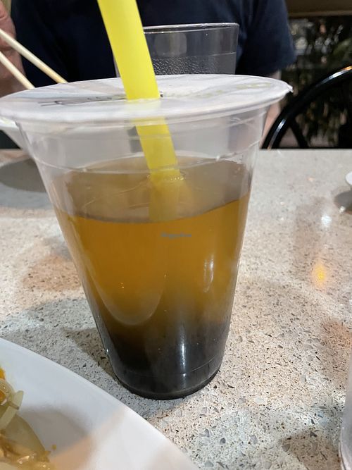 Lychee bubble tea juice   at Pho Dui Bo Restaurant in Hamilton