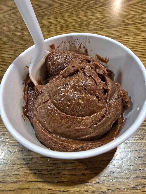 Midnight Decadence sorbet at Ice Cream Renaissance in Camas