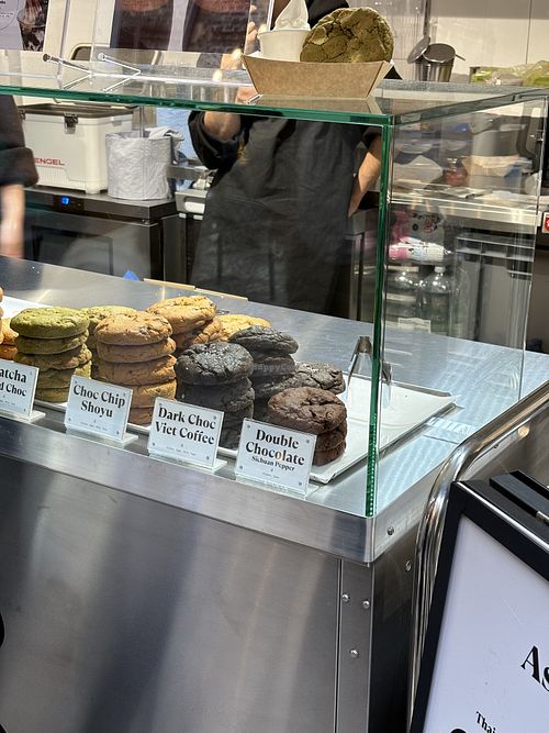 Double chocolate cookie (vegan)  at Midnight Pantry in North London