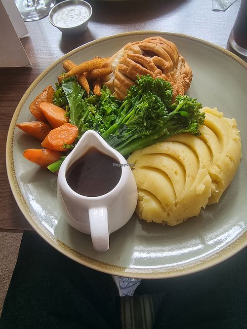 Beetroot Wellington- delicious 😋 at The Folly in Towcester