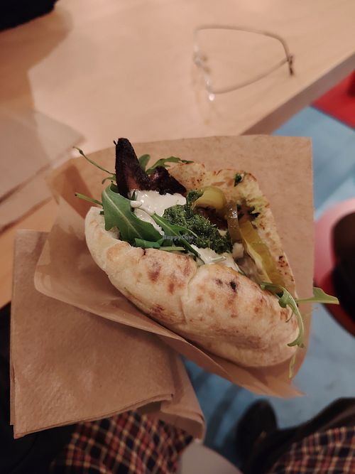 Pilz shawarma at Pilz Imbiss in Berlin