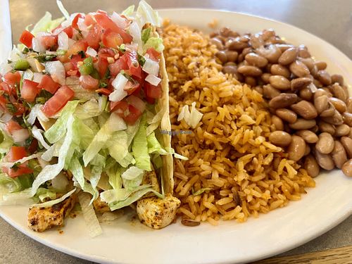 Tofu taco plates  at Island Taco in Carmel-by-the-sea