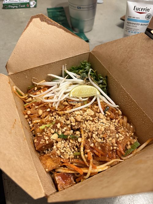 Pad Thai - very sweett  at ThaiKota in Fargo