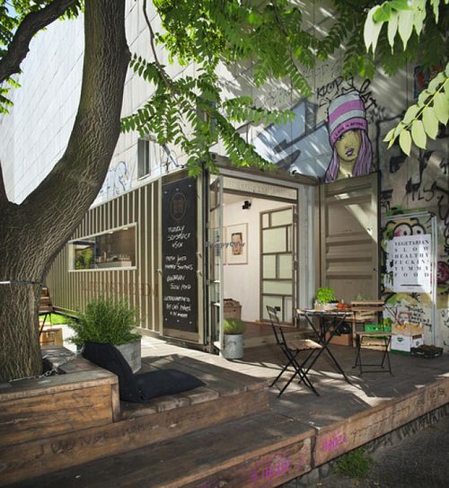 seating area at Till The Cows Come Home in Berlin