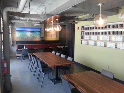 inside at Simply Raw in Santa Monica