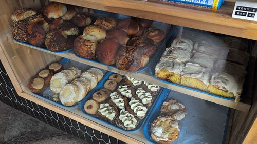 Baked goods at BREW Five Points in Jacksonville