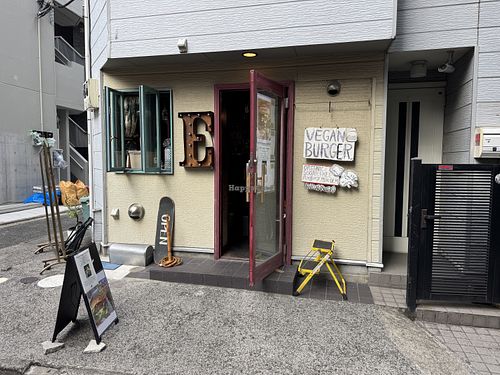 Storefront  at EL VEGAN BURGER in Tokyo