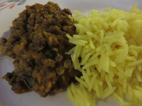 # 420: Dal Tarka (lentils, fresh tomatoes, onions, Indian spices) at Pizzeria-Restaurant Punjab in Saarbrucken