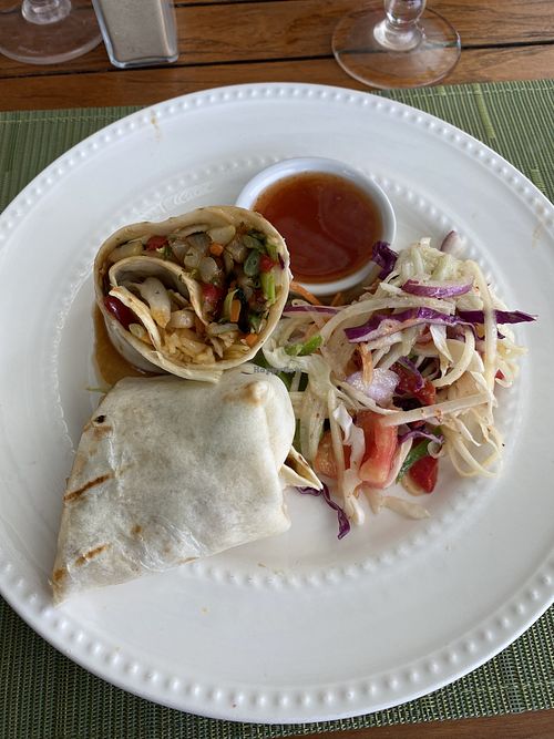 Vegetable wrap   at Erakor Island Resort in Port Vila