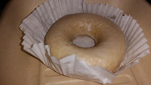 Maple Doughnut  at Powerplant Superfood Cafe in Los Angeles