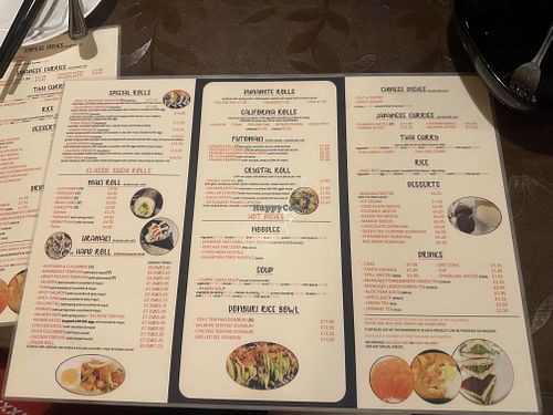 Menu 1   at Zoya in England