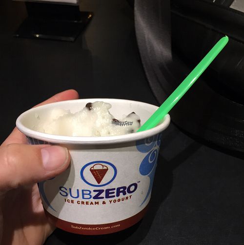 Coconut milk base  at Sub Zero in Carlsbad