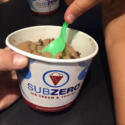 almond milk base at Sub Zero in Carlsbad