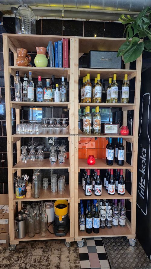 Wide selection of drinks/wines at Anason in Utrecht