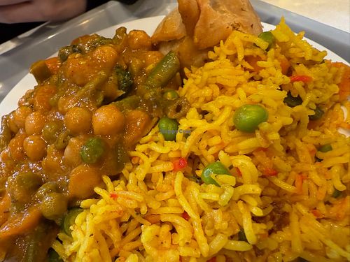 dish at Masala Indian Food on Railway Station in District Of Columbia