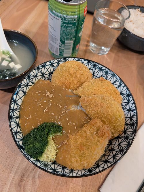 Pumpkin curry at Raku in Edinburgh
