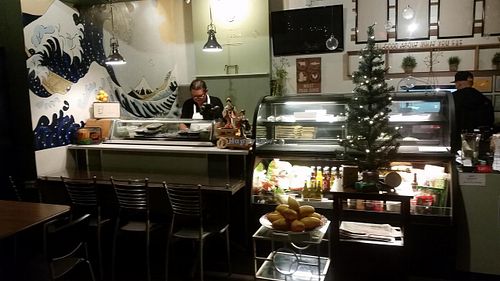 inside Happy Elephant Vegan at Happy Elephant Vegan in Long Beach