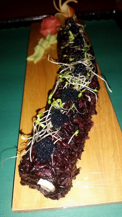 Happy Elephant Sushi Roll at Happy Elephant Vegan in Long Beach