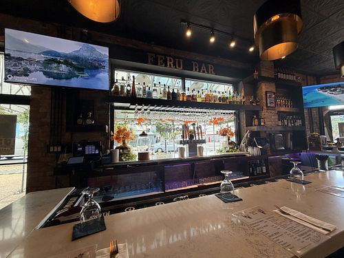 Full bar!  at Feru Ethiopian Cuisine in Washington