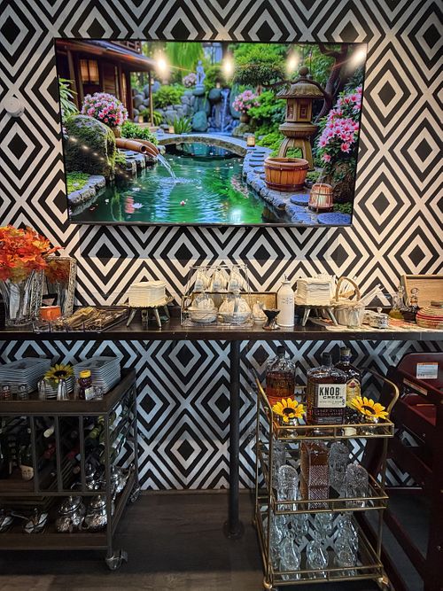 Beautiful decor  at Feru Ethiopian Cuisine in Washington