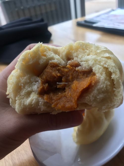 Pumpkin Bao at Alice & Friends in Oak Park in Oak Park