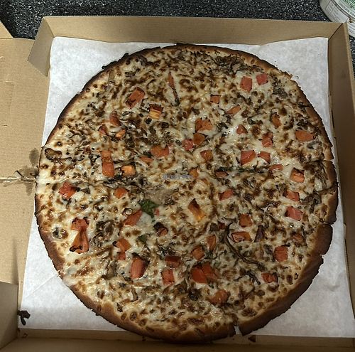 Create your own gluten free pizza   at Vegan Roma Kitchen in Kent