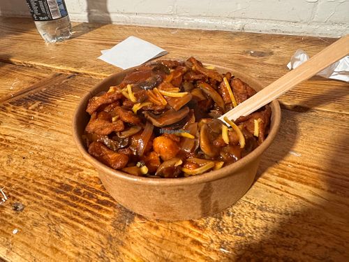 Dirty Fungi Gnocchi.  at Dirty gnocchi (Cardiff Market) in Wales