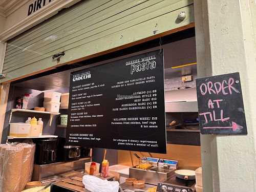  at Dirty gnocchi (Cardiff Market) in Wales
