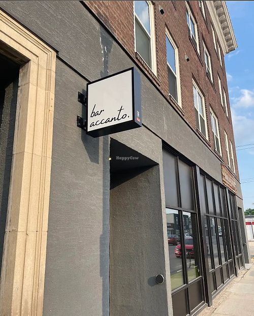 Front  at Bar Accanto in Winnipeg