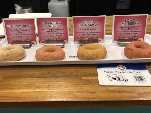 Different flavours  at OMG Decadent Donuts in City Of Port Adelaide Enfield