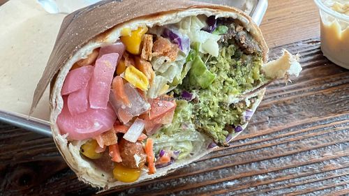 Vegan Wrap at Spitz - Mediterranean Street Food in Hillsboro