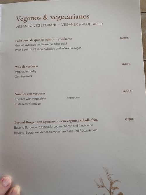 Menu  at Hipotels Don Juan  in Illes Balears