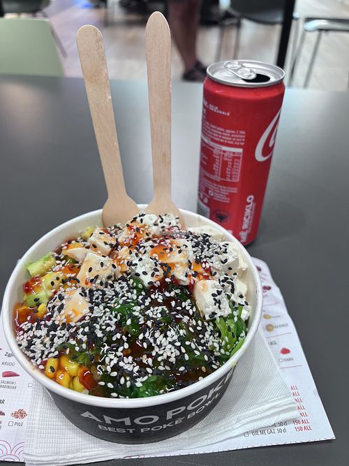   at AMO SUSHI - AMO POKE' in Tirana