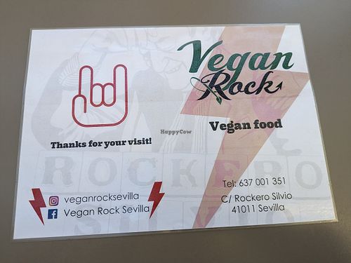  at Vegan Rock in Sevilla