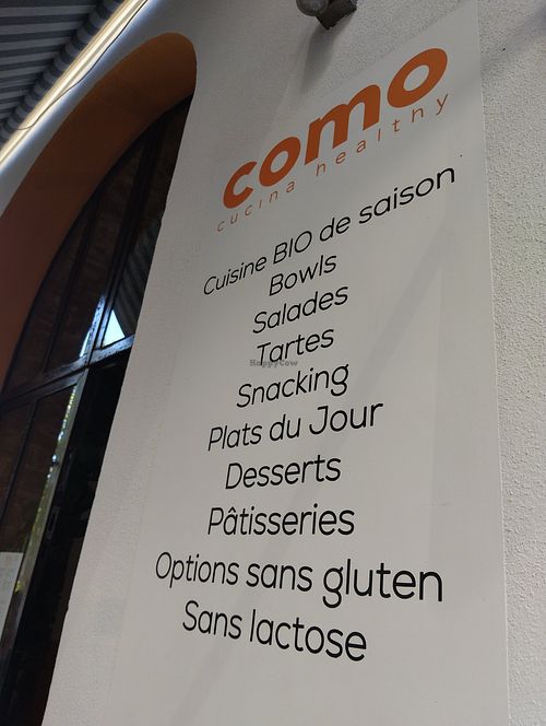 Healthy lunchplace with vegan options at Como Cucina Healthy in Corsica