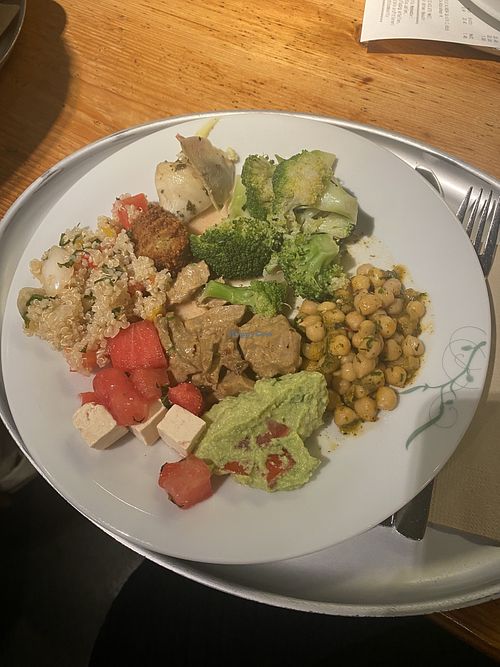 Bunter Teller  at Tibits - Gurtengasse in Bern