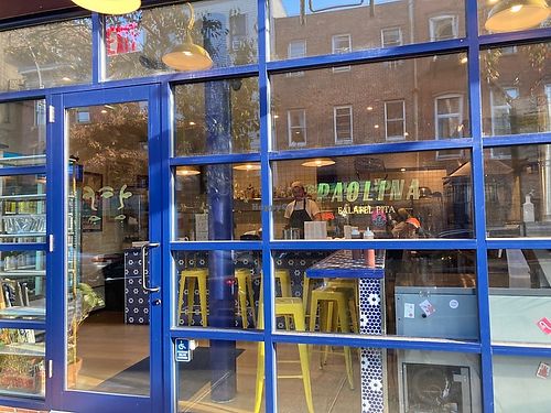 Front  at PAOLINA in New York City